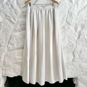 Zara White Maxi Skirt